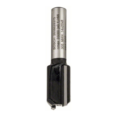 Bosch Nutfräser Standard for Wood 8 mm D1 14 mm L 20 mm G 51 mm
