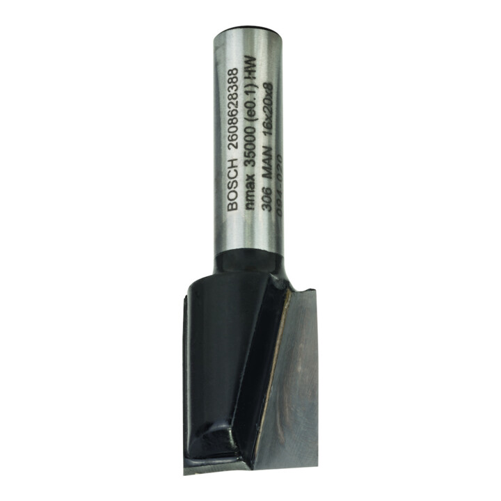 Bosch Nutfräser Standard for Wood 8 mm D1 16 mm L 20 mm G 51 mm