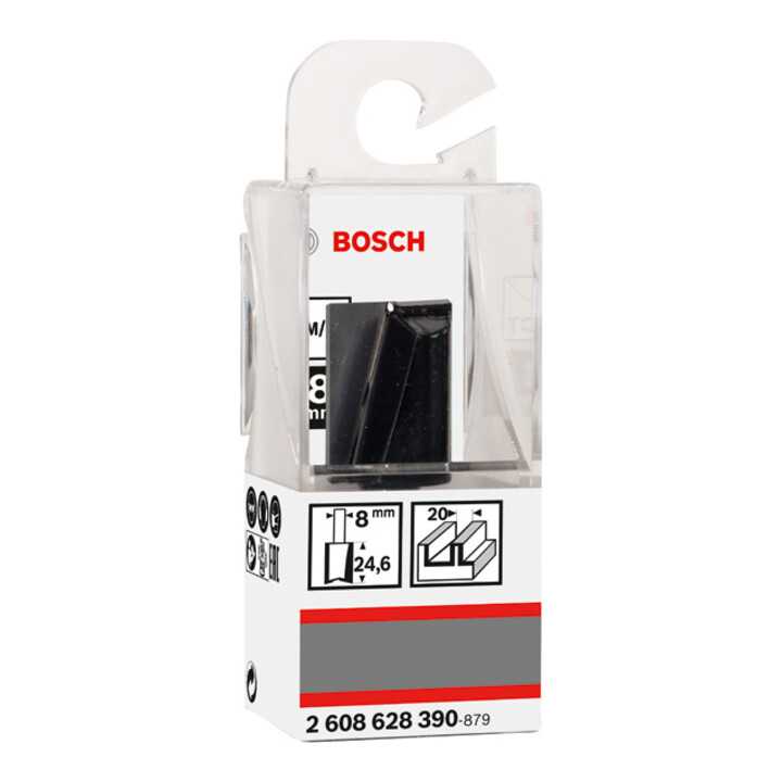 Bosch Nutfräser Standard for Wood 8 mm D1 20 mm L 25 mm G 56 mm