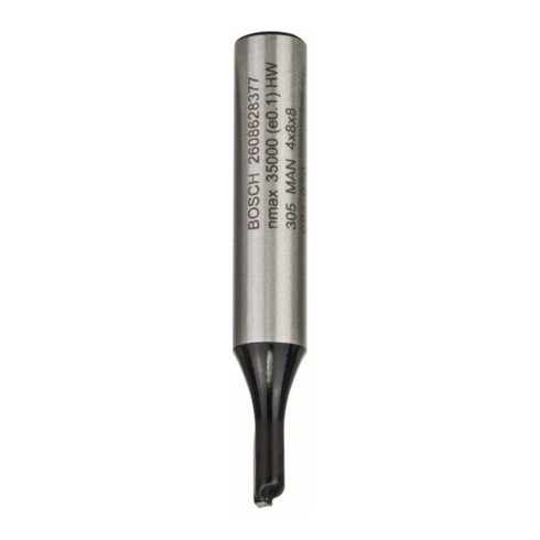 Bosch Nutfräser Standard for Wood 8 mm D1 4 mm L 8 mm G 51 mm