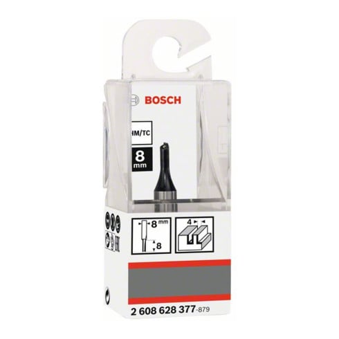 Bosch Nutfräser Standard for Wood 8 mm D1 4 mm L 8 mm G 51 mm