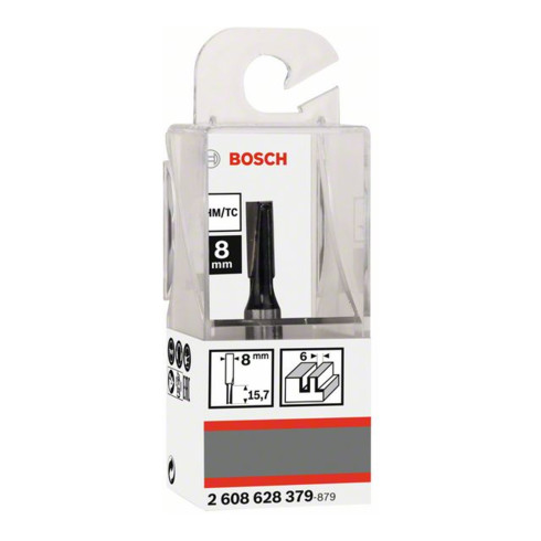 Bosch Nutfräser Standard for Wood 8 mm D1 6 mm L 16 mm G 48 mm