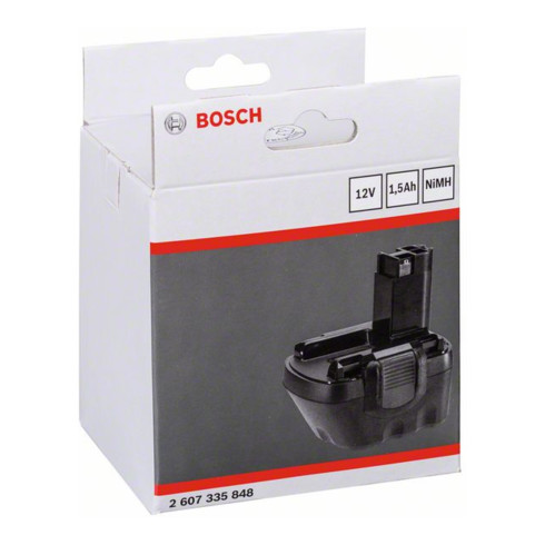 Bosch oplaadbare NiMH-accu 12 Volt 1,5 Ah O-accu LD