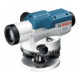 Bosch Optisches Nivelliergerät GOL 20 D mit Baustativ BT 160 Messstab GR 500-1