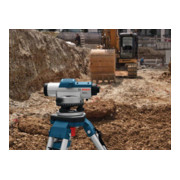 Bosch Optisches Nivelliergerät GOL 20 D mit Baustativ BT 160 Messstab GR 500-2
