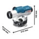 Bosch Optisches Nivelliergerät GOL 26 D