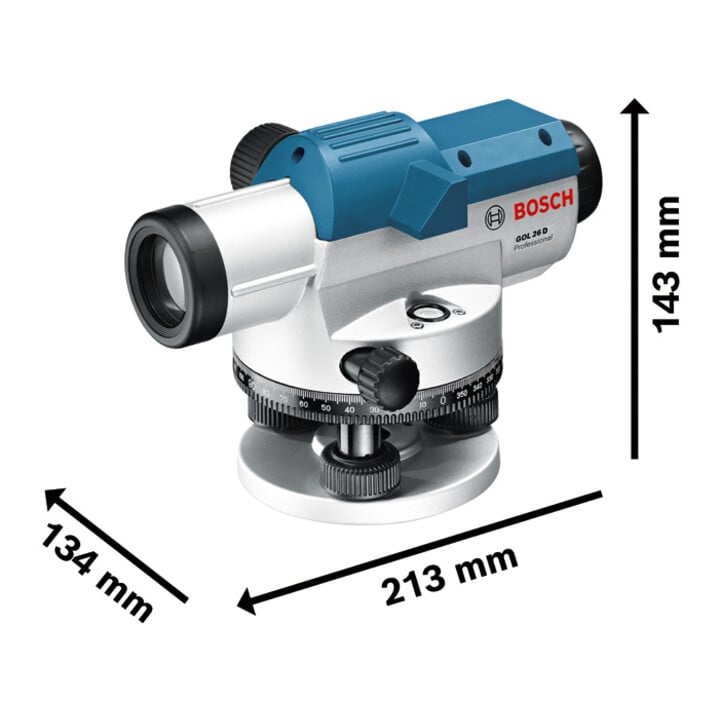 Bosch Optisches Nivelliergerät GOL 26 D