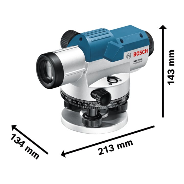 Bosch Optisches Nivelliergerät GOL 26 G