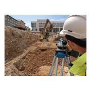 Bosch Optisches Nivelliergerät GOL 32 D mit Baustativ BT 160 Messstab GR 500-5