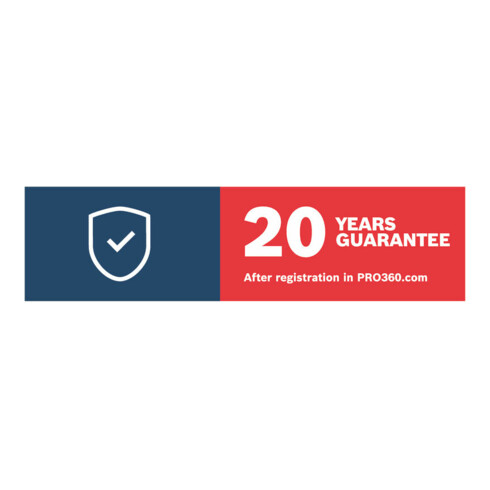 Bosch Professional stoßresistente Aluminium-Wasserwaage