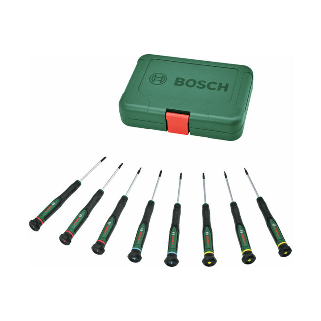 Bosch Outillage à main - Set de tournevis de précision, 8 pcs