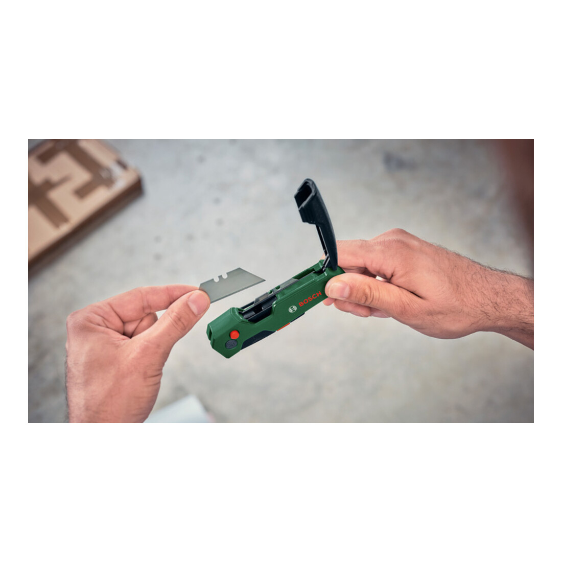 Bosch Outils à main Couteau pliant
