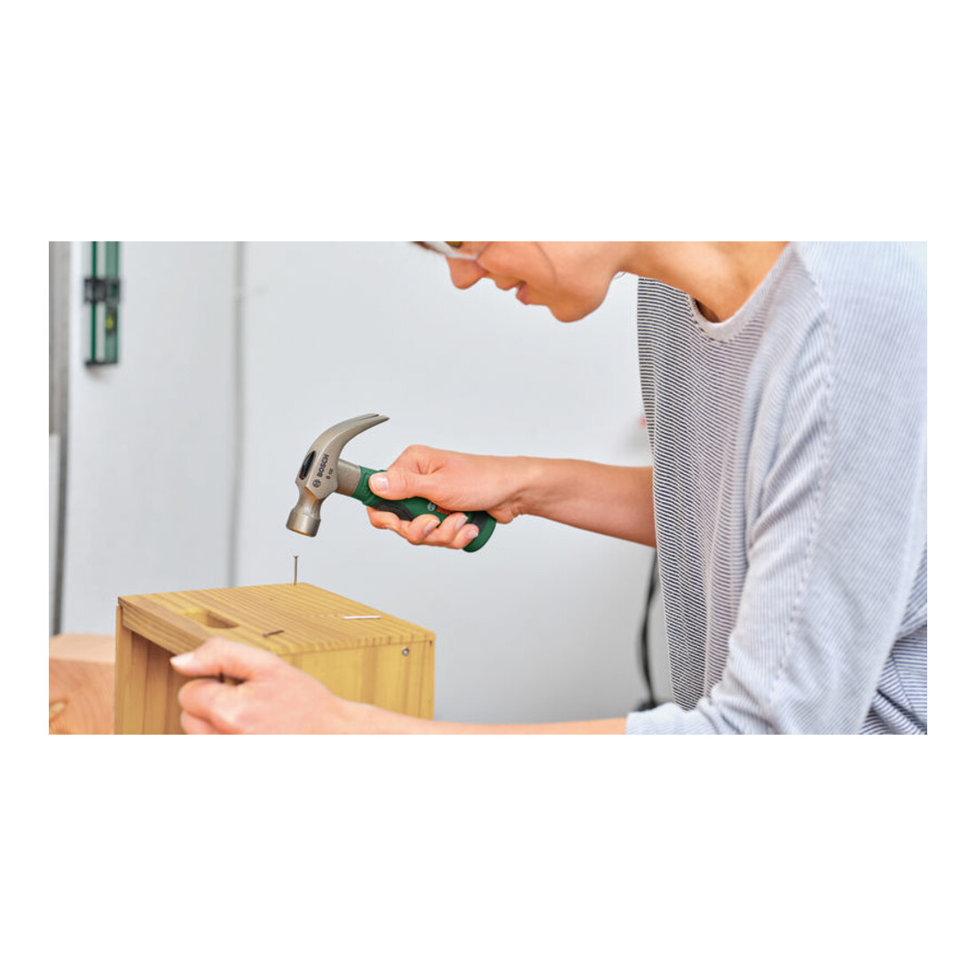 Bosch Outils à main Marteau à griffes court 225 g (8 oz)