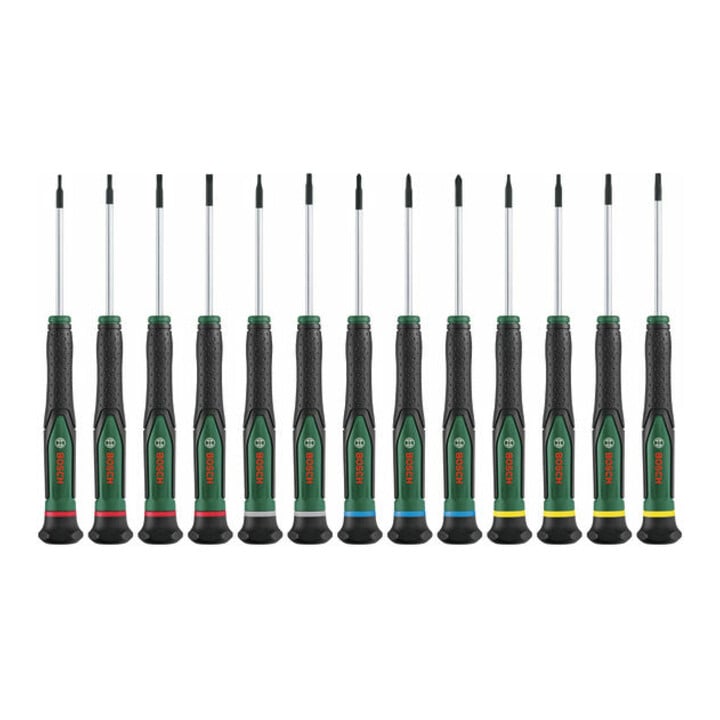 Bosch Outils à main - Set de tournevis de précision 12 pcs