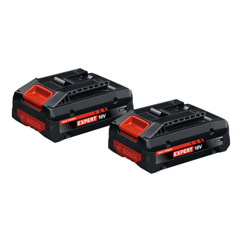 Bosch Pacco batteria 2x EXBA18V-40; C