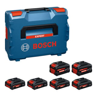 Bosch Pack batterie 4x EXBA18V-40 + 2x EXBA18V-80