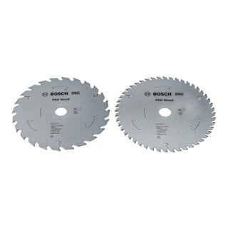 Bosch Pack promo 2 pièces, 165 mm CL Pro Wood
