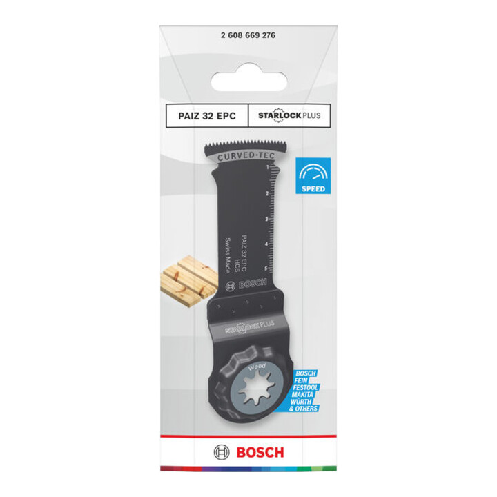 Bosch PAIZ 32 EPC Holz Tauchsägeblatt, Starlock, 32 x 60 mm
