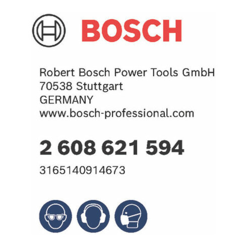 Feuille abrasive papier Bosch C420 Standard pour Bois et Peinture 230 x 280 mm 80 280 mm 230 mm