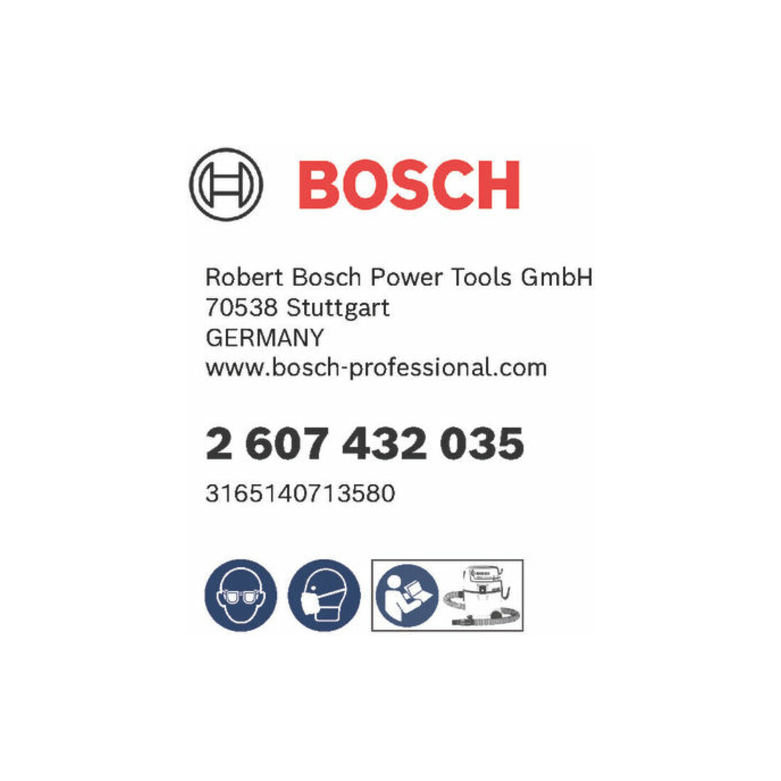 Bosch Papierfilterbeutel