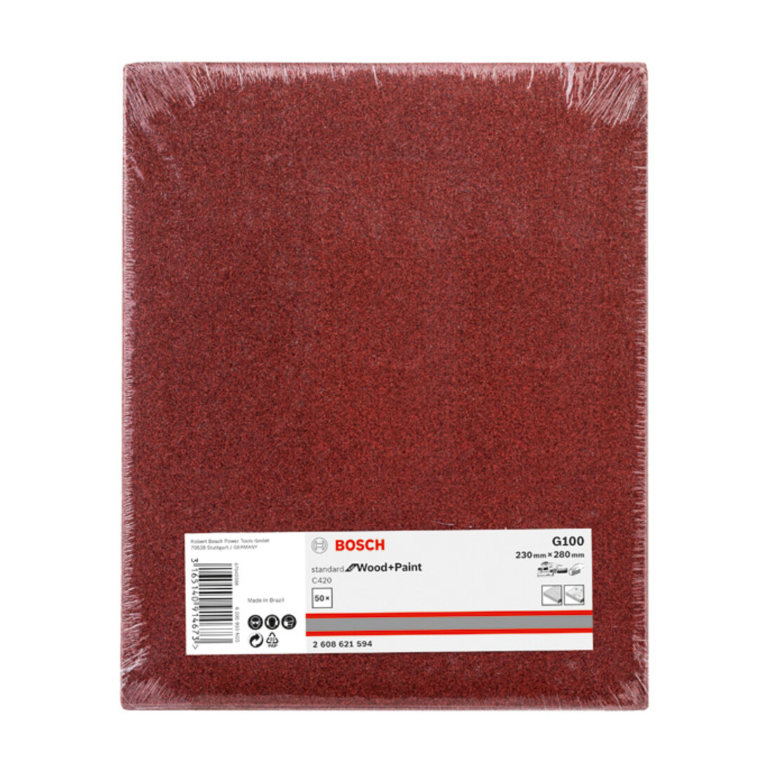 Bosch Papierschleifblatt C420 Standard for Wood and Paint 280 mm 230 mm