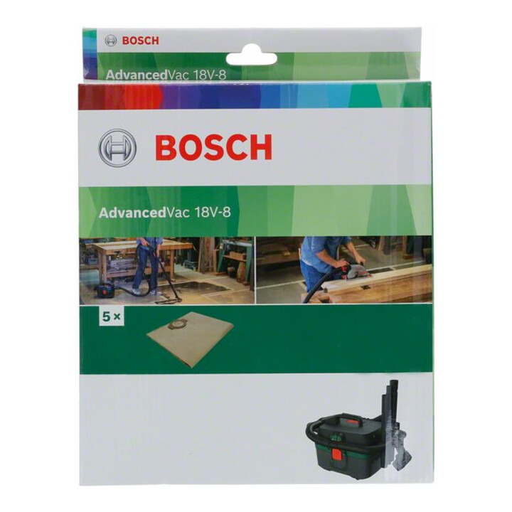 Bosch Papierstaubbeutel, 5-tlg.