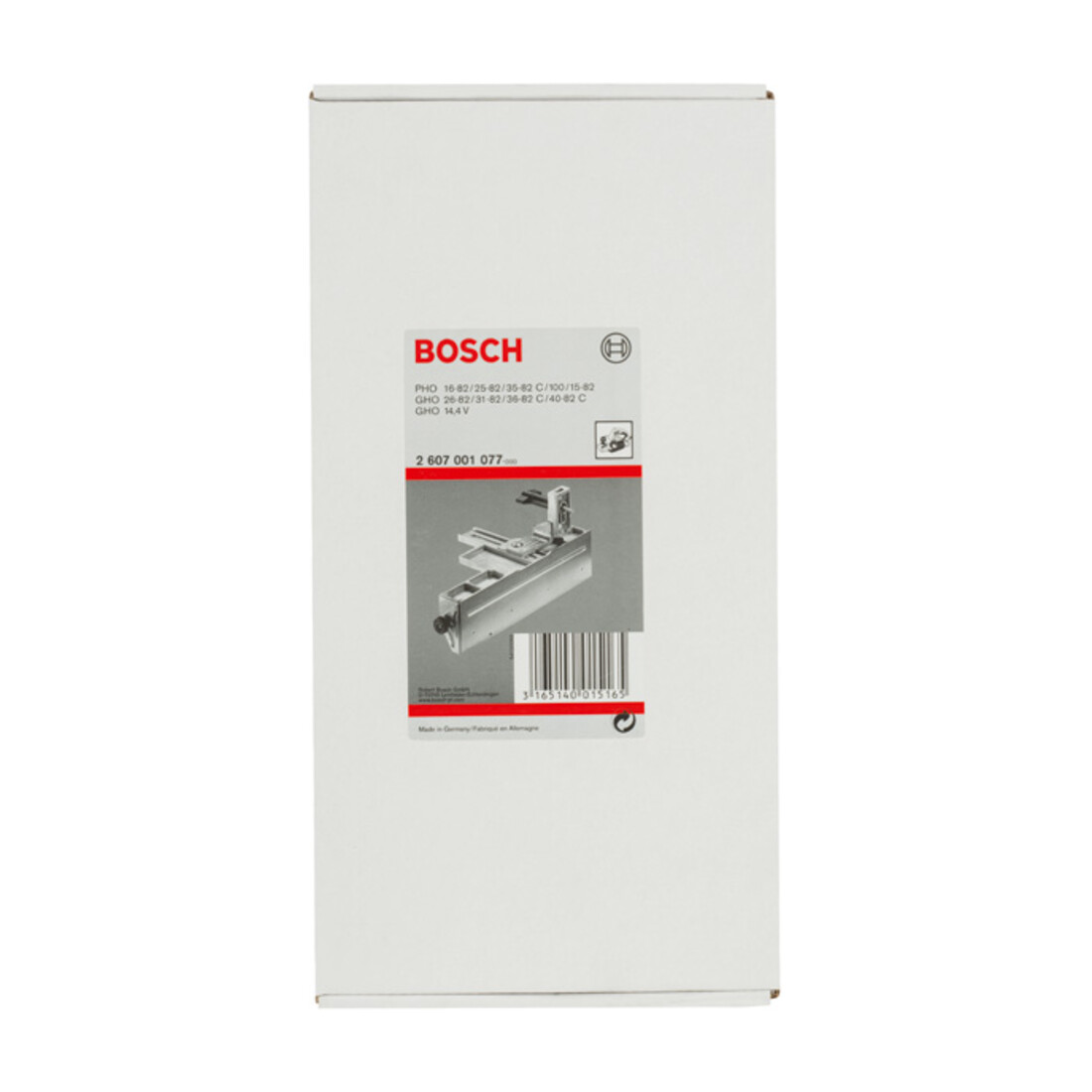 Bosch Parallel- und Winkelanschlag mit 45°-Einstellung für Bosch-Handhobel