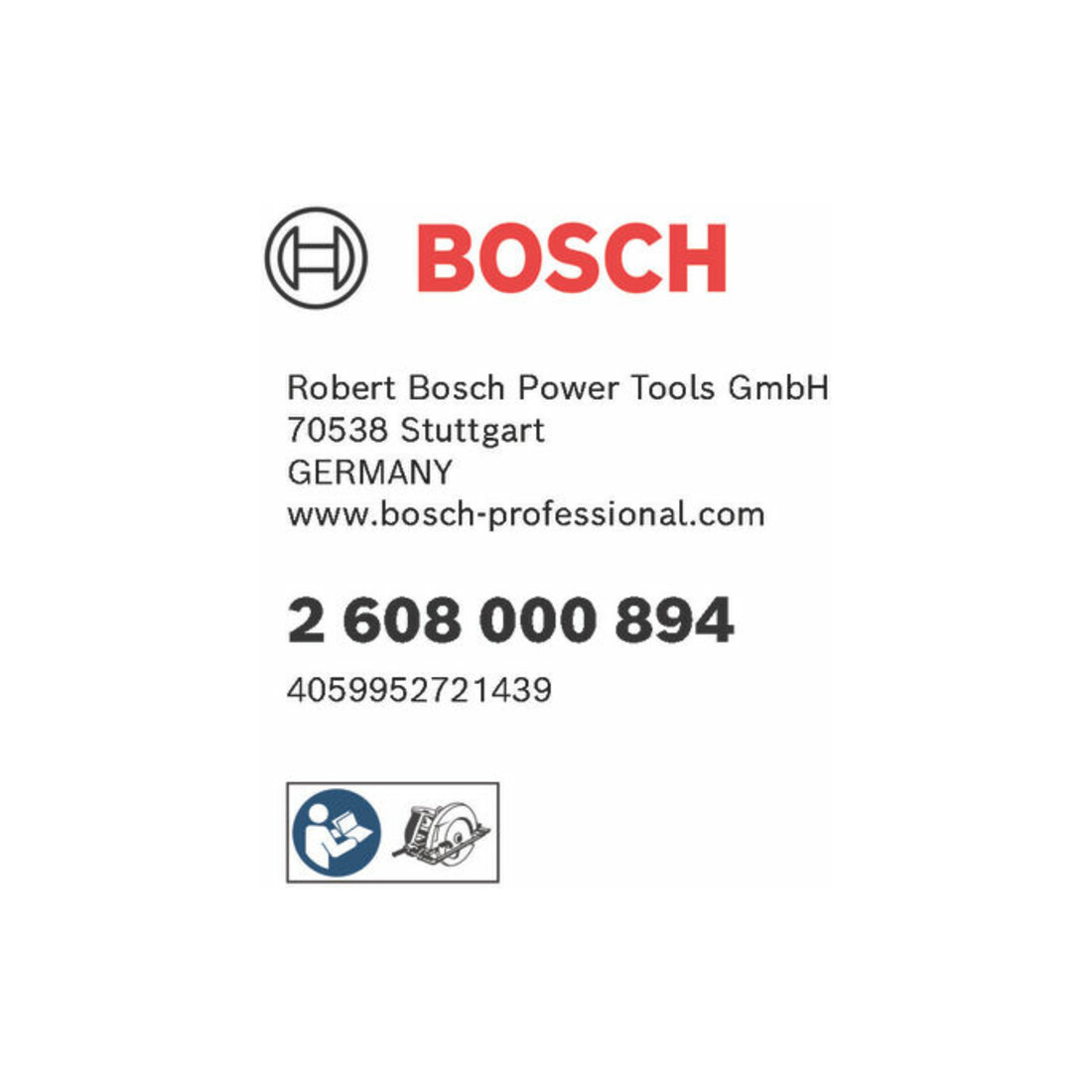 Bosch Parallelanschlag  GKS 18V-52 GC, GKS 18V-57-2 GX