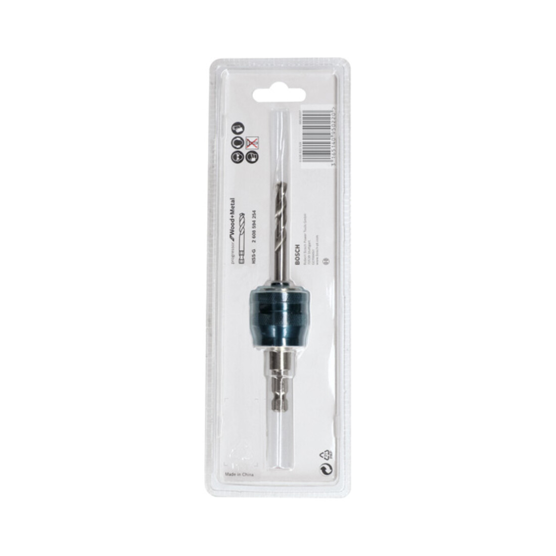 Bosch PC Plus-Dorn 3,8", 8,7 mm Zentrierbohrer HSS-G 7,15 x 85 mm