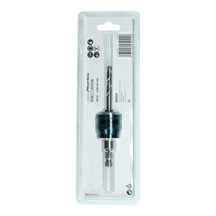 Bosch PC Plus-Dorn 3,8", 8,7 mm Zentrierbohrer HSS-G 7,15 x 85 mm