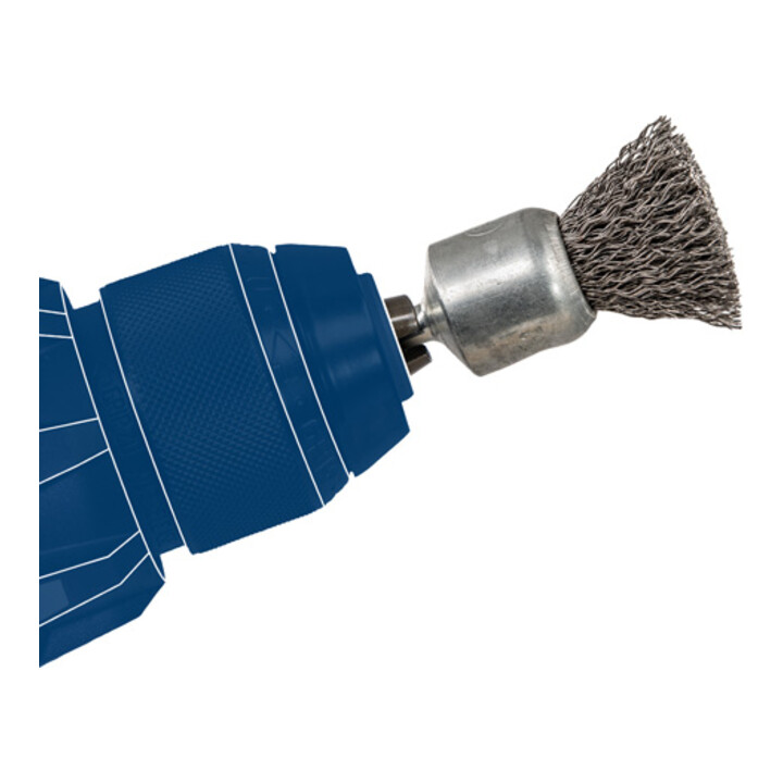 Bosch penseelborstel geknoopt 0,35 mm 10 mm 4500 tpm