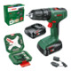 Bosch Perceuse à percussion sans fil EasyImpact 18V-40, 2 x batterie PBA 18V 2.0Ah en coffret