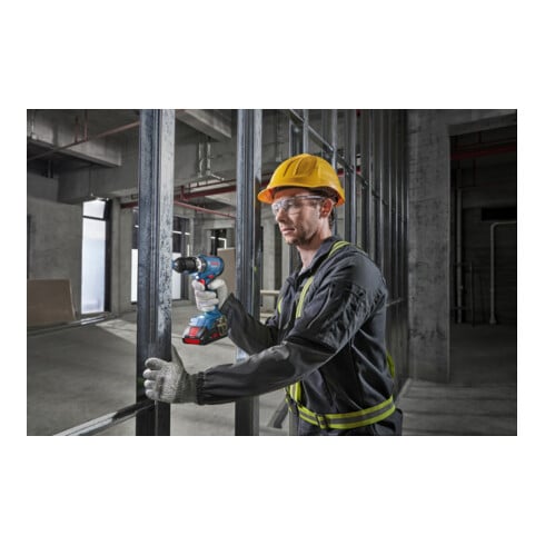 Bosch Perceuse-visseuse à percussion sans fil GSB 18V-65 avec 2 x batterie ProCORE18V 4.0Ah, L-BOXX 136