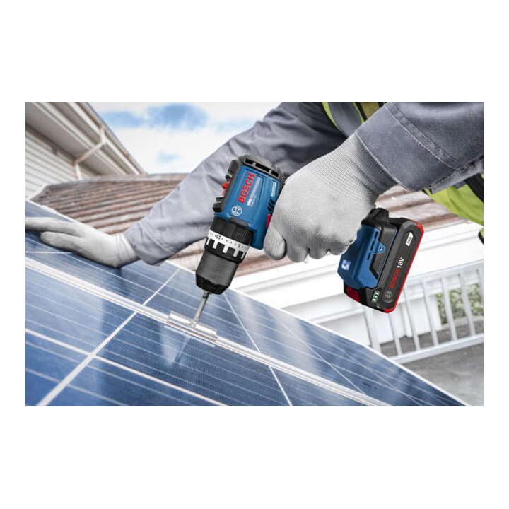 Bosch Perceuse-visseuse à percussion sans fil GSB18V-52 en L-BOXX