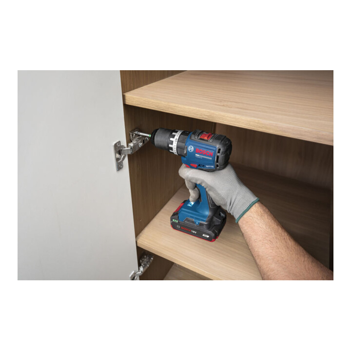 Bosch Perceuse-visseuse à percussion sans fil GSB18V-52 en L-BOXX