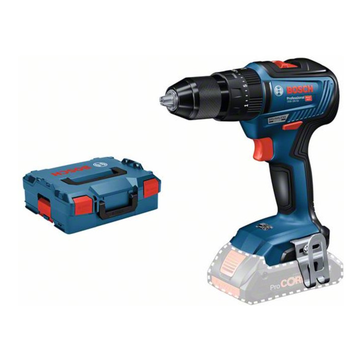Set Bosch Perceuse-visseuse angulaire sans fil GSB 18V-55 + Batterie ProCORE 18 V 4,0 Ah