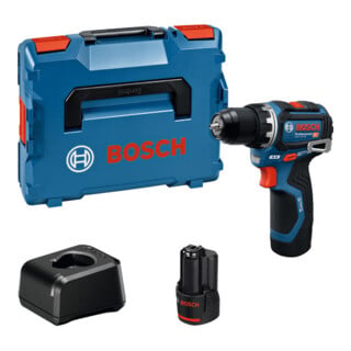 Bosch Perceuse-visseuse sans fil GSR 12V-32, 2 x Batterie GBA 12V 2.0Ah en L-BOXX