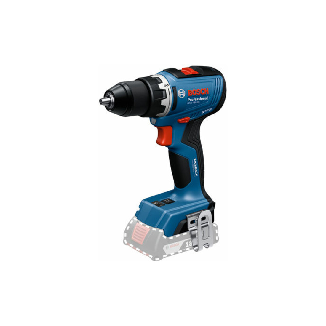 Bosch Perceuse-visseuse sans fil GSR 18V-65
