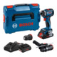 Bosch Perceuse-visseuse sans fil GSR 18V-90 FC, 2 x batterie ProCORE18V 4,0Ah, L-BOXX-1