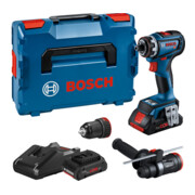 Bosch Perceuse-visseuse sans fil GSR 18V-90 FC, 2 x batterie ProCORE18V 4,0Ah, L-BOXX