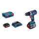 BOSCH Perceuse-visseuse sans fil, recharge sans fil GSR1860CW