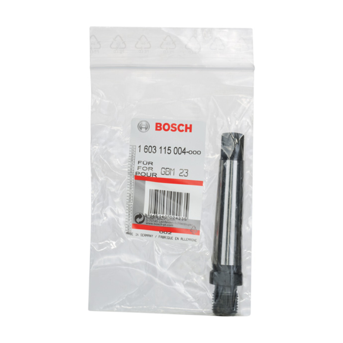 Bosch Perno conico per trapano, per GBM 23-2 GBM 23-2 E GBM 32-4 Professional