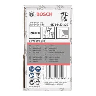 Bosch Perno svasato SK64 20G