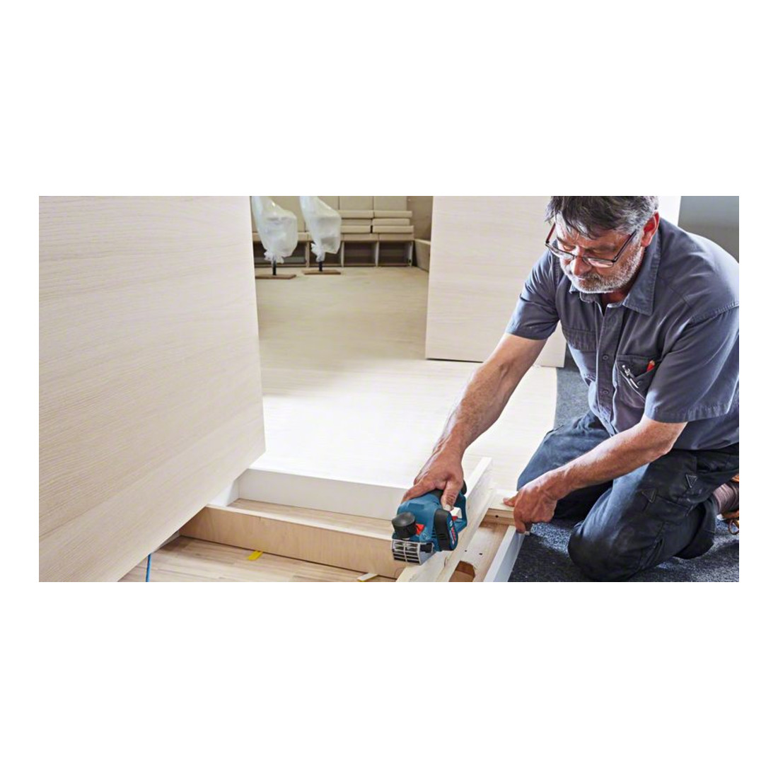 Bosch Pialla a batteria GSC 12 V-20 Solo Version L-BOXX