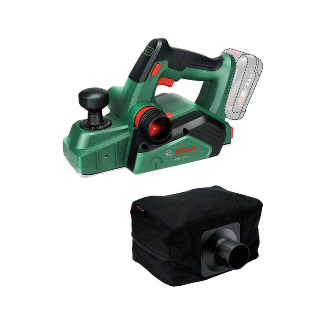 Bosch Pialla a batteria PHO 18V-20