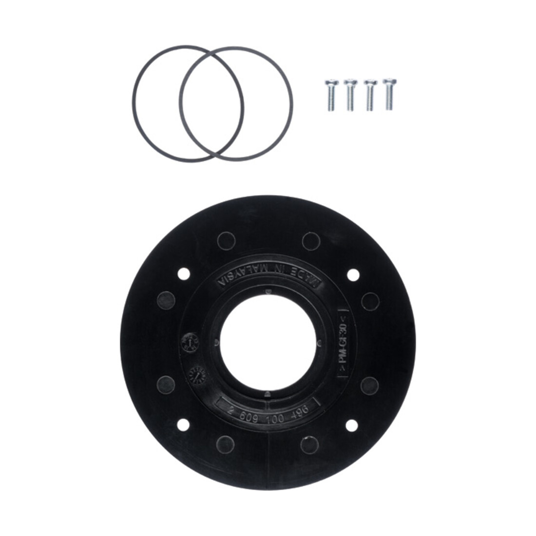 Bosch Piastra di base tonda per fresatrice per bordi GKF 600 Professional