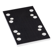 Bosch Piastra di rettifica con fissaggio in velcro 80x130mm