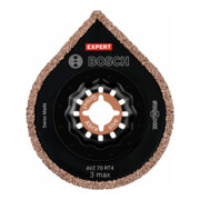 Piastra per l'estrazione di giunti Bosch Expert 3 max AVZ 70 RT4, per utensili multifunzione, 70mm