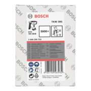 Bosch pince arrière étroite TK40 30G 5,8 mm 1,2 mm 1,2 mm 30 mm galvanisé