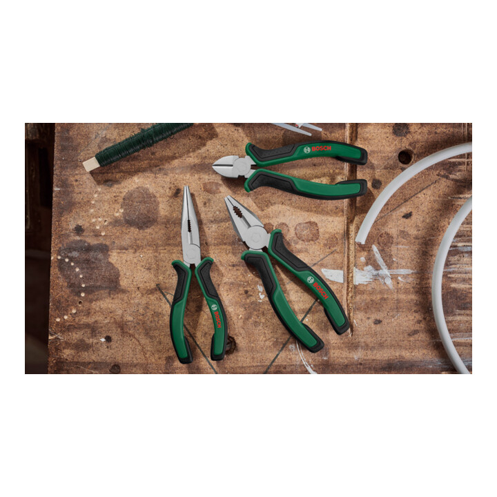 Bosch Pinces à bec pointu 180 mm